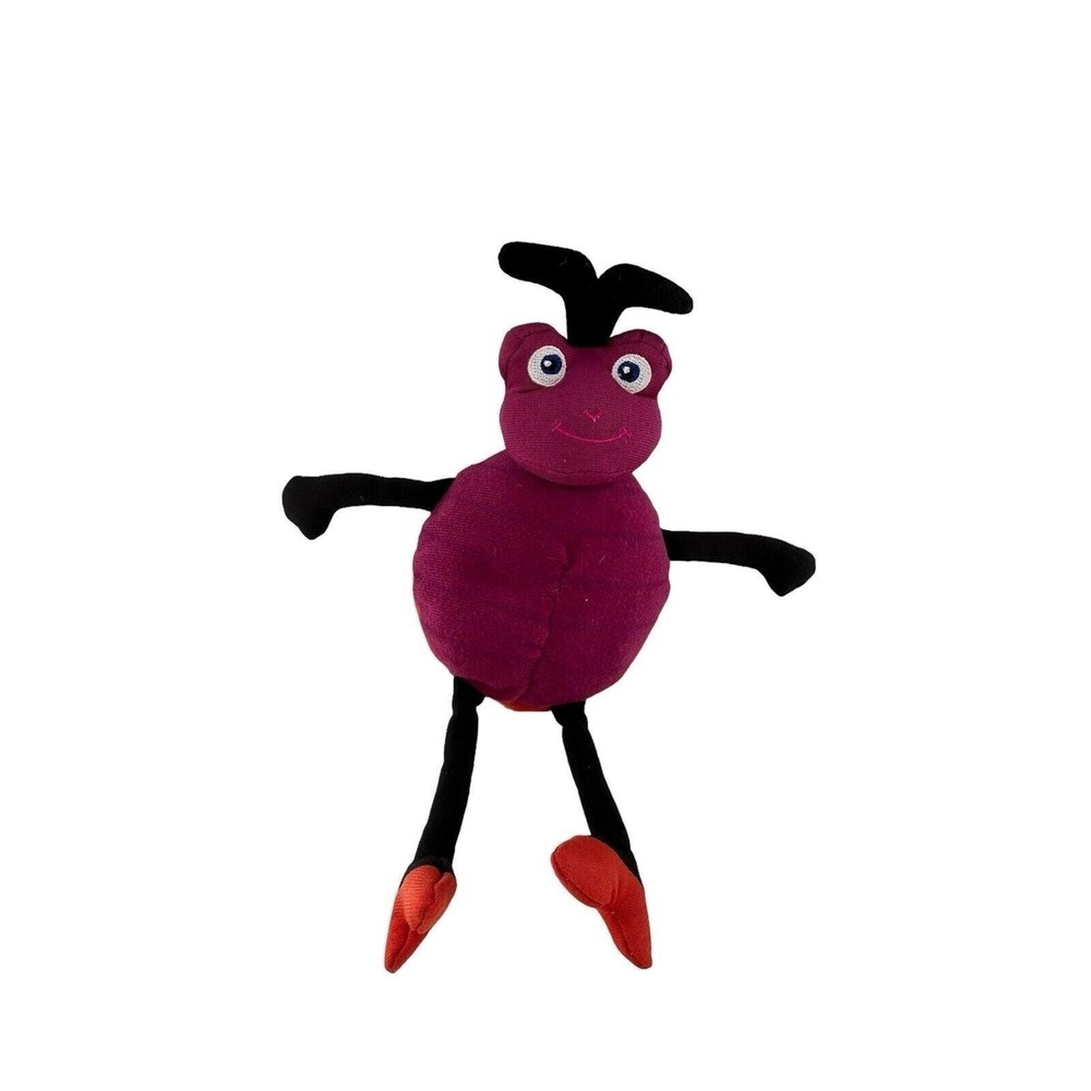 DreamWorks Bee Movie Plush Purple Ant 9" Stuffed Toy  Commonwealth 2007 Insect